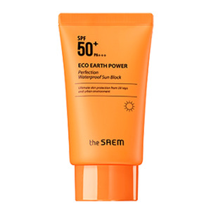 the SAEM ECO EARTH POWER Perfection Waterproof Sun Block SPF50+ PA+++ 50g