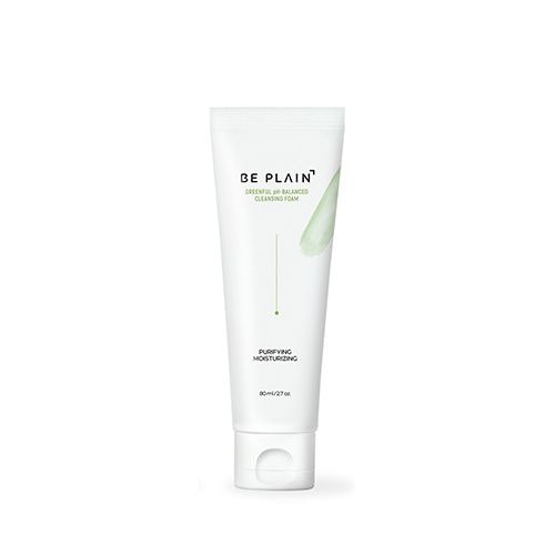 Be Plain Greenful Ph-balanced Cleansing Foam 80ml